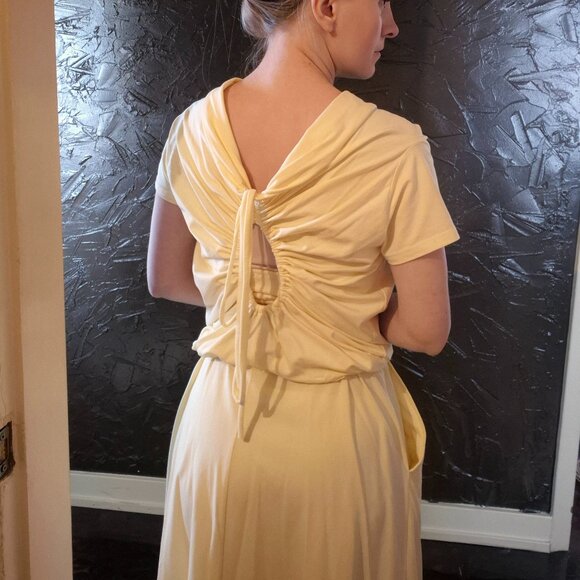 Shirt Maxi Butter Yellow Dress O.N.E from a European Brand - Picture 6 of 15